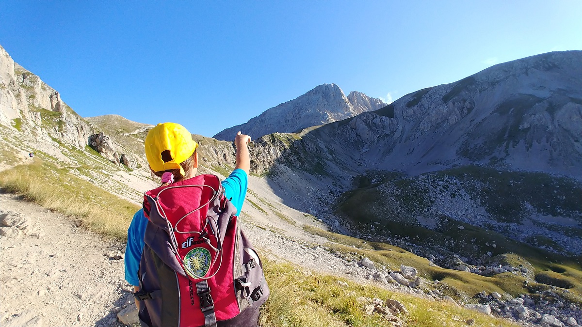 In montagna con bambini. Come preparare lo zaino